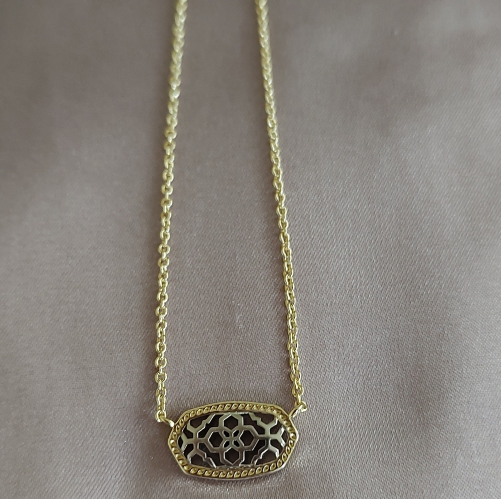 Kendra Scott Elisa filigree necklace